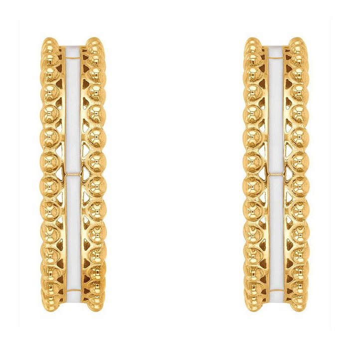 Tommy Hilfiger Pendientes Dorados de Acero Inoxidable Tommy Hilfiger Pendientes Dorados de Acero Inoxidable