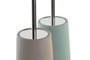 DKD Home Decor Escobillero Dolomite Inox Pack de 2 (Surtido)