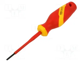 MODECO EXPERT Destornillador plano aislado SL 2,5 de 75 mm