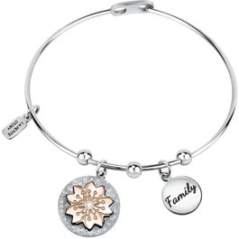 La Petite Story Pulsera de Acero Inoxidable Gris LPS05ASF24
