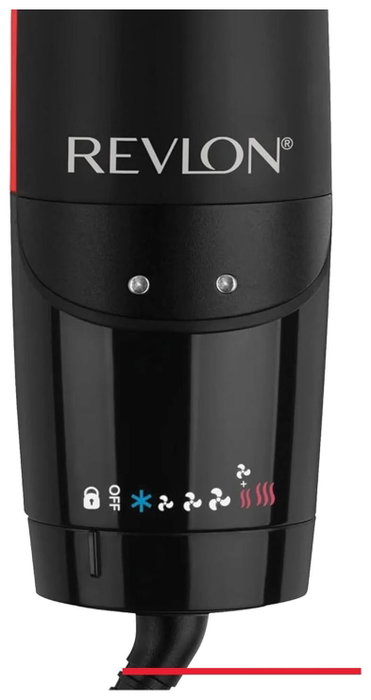 Revlon One-Step Air Straight RVDR5330E Cepillo Alisador y Secador Negro y Rojo