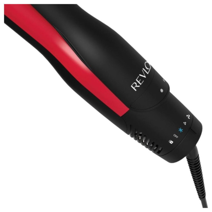 Revlon One-Step Air Straight RVDR5330E Cepillo Alisador y Secador Negro y Rojo
