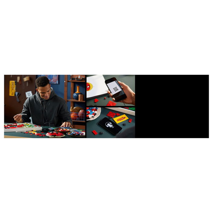 LEGO Art The Amazing Spider-Man 31209, Juego de Construcción de Arte con Mosaico, 2099 Piezas, para Adultos, 18+