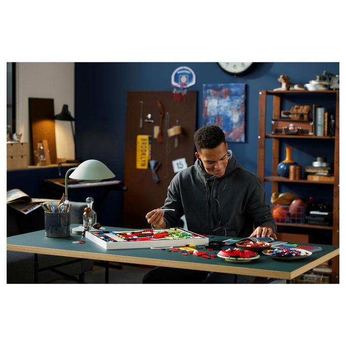 LEGO Art The Amazing Spider-Man 31209, Juego de Construcción de Arte con Mosaico, 2099 Piezas, para Adultos, 18+