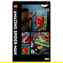 LEGO Art The Amazing Spider-Man 31209, Juego de Construcción de Arte con Mosaico, 2099 Piezas, para Adultos, 18+