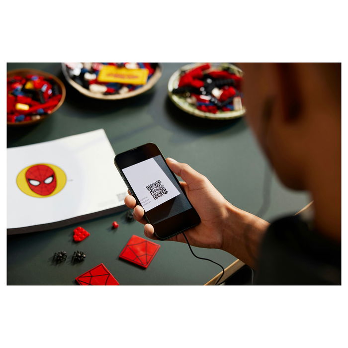 LEGO Art The Amazing Spider-Man 31209, Juego de Construcción de Arte con Mosaico, 2099 Piezas, para Adultos, 18+