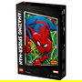 LEGO Art The Amazing Spider-Man 31209, Juego de Construcción de Arte con Mosaico, 2099 Piezas, para Adultos, 18+