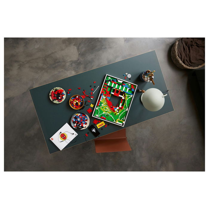 LEGO Art The Amazing Spider-Man 31209, Juego de Construcción de Arte con Mosaico, 2099 Piezas, para Adultos, 18+