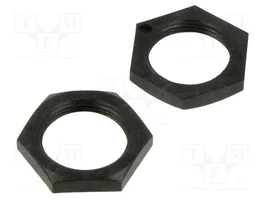 OMRON Tuerca M18 de poliacetal, 2 unidades