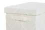 DKD Home Decor Set de 3 Cajas de Almacenaje Kondo Poliéster 40x30x20 cm
