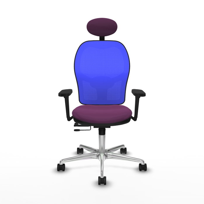 PIQUERAS Y CRESPO Silla de oficina Jorquera Sincro/Traslack Morada y Azul PIQUERAS Y CRESPO Silla de oficina Jorquera Sincro/Traslack Morada y Azul