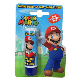 Lorenay Bálsamo Labial Super Mario para Niños - Protección e Hidratación Suave para Labios Sensibles, Alivia y Repara Labios Agrietados