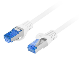 LANBERG PCF6A-10CC Cable de Red Cat6a S/FTP (S-STP) Blanco 0,5 m