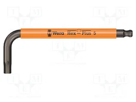 WERA Llave allen Hex-Plus esférica HEX 5mm