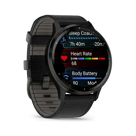 Garmin Venu 3 - 45 mm - Slate Stainless Steel/Black Case Garmin Venu 3 - 45 mm - Slate Stainless Steel/Black Case