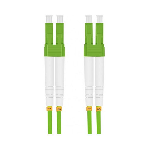 Helos Cable de fibra óptica OM5 Duplex LC/LC Verde claro 7,5m Helos Cable de fibra óptica OM5 Duplex LC/LC Verde claro 7,5m