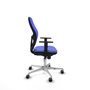 PIQUERAS Y CRESPO Silla de oficina Jorquera con mecanismo Sincro, Azul