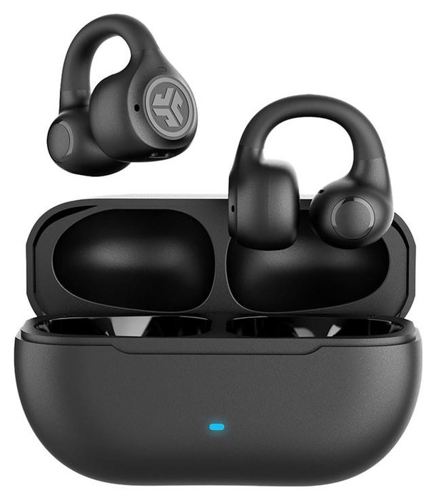JLab Audífonos JLab Flex Inalámbricos Bluetooth Negro Ear-Clip On Deportes JLab Audífonos JLab Flex Inalámbricos Bluetooth Negro Ear-Clip On Deportes