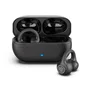JLab Flex Auriculares Inalámbricos Deportivos True Wireless (TWS) Clip de Oreja, Bluetooth 5.4, Hasta 7h, Resistencia IPX4, Negro (ieuebflexrblk124)