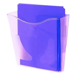 Archivo 2000 Portafolletos Mural DIN A4 Vertical Cristal Transparente