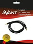 AVANT CONNECT Cable de Audio Jack 3.5mm Macho a Macho, 3 Metros, Negro - Cable para Auriculares, Altavoces