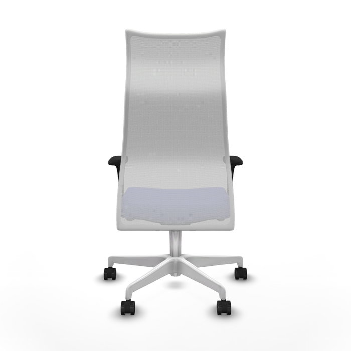 PIQUERAS Y CRESPO Sillón Albacete Mecanismo Sincro Azul claro/Blanco