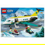 LEGO City 60465 - Avión de Rescate de Emergencia, Juego de Construcción con 403 Piezas, Edad 6+