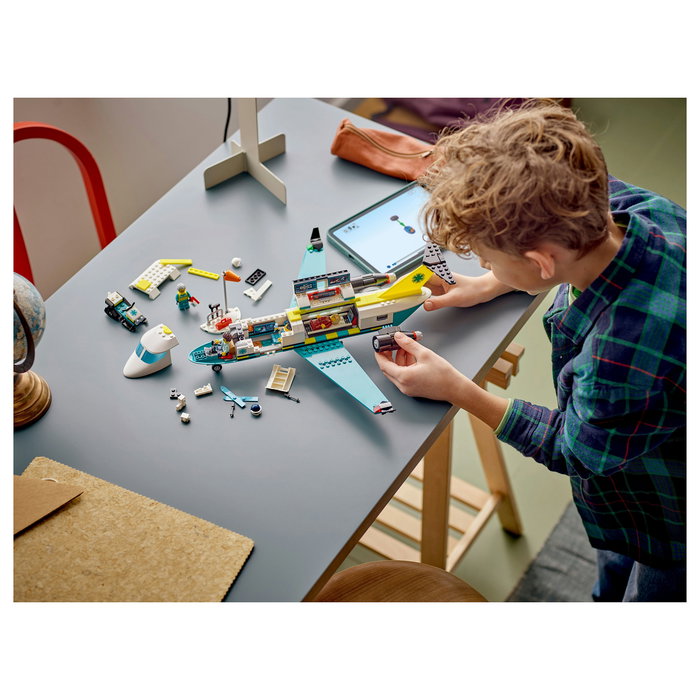 LEGO City 60465 - Avión de Rescate de Emergencia, Juego de Construcción con 403 Piezas, Edad 6+