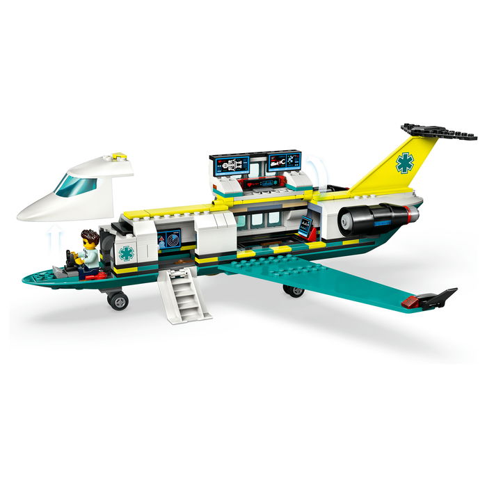 LEGO City 60465 - Avión de Rescate de Emergencia, Juego de Construcción con 403 Piezas, Edad 6+