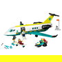 LEGO City 60465 - Avión de Rescate de Emergencia, Juego de Construcción con 403 Piezas, Edad 6+