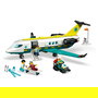 LEGO City 60465 - Avión de Rescate de Emergencia, Juego de Construcción con 403 Piezas, Edad 6+