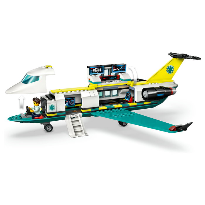 LEGO City 60465 - Avión de Rescate de Emergencia, Juego de Construcción con 403 Piezas, Edad 6+