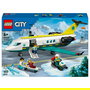 LEGO City 60465 - Avión de Rescate de Emergencia, Juego de Construcción con 403 Piezas, Edad 6+