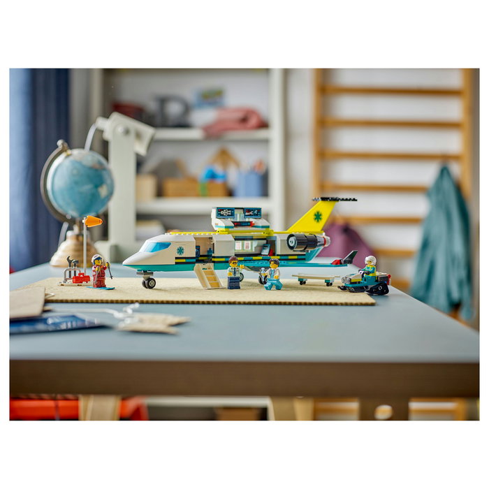 LEGO City 60465 - Avión de Rescate de Emergencia, Juego de Construcción con 403 Piezas, Edad 6+