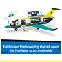 LEGO City 60465 - Avión de Rescate de Emergencia, Juego de Construcción con 403 Piezas, Edad 6+