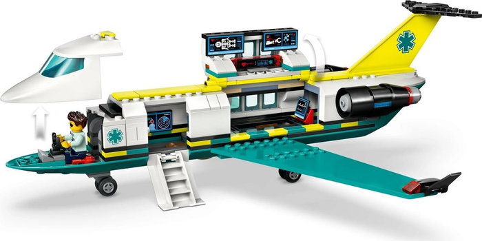 LEGO City Ambulancia Aérea de Emergencia 60465