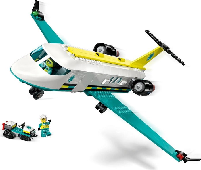 LEGO City Ambulancia Aérea de Emergencia 60465
