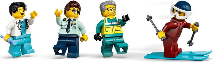 LEGO City Ambulancia Aérea de Emergencia 60465