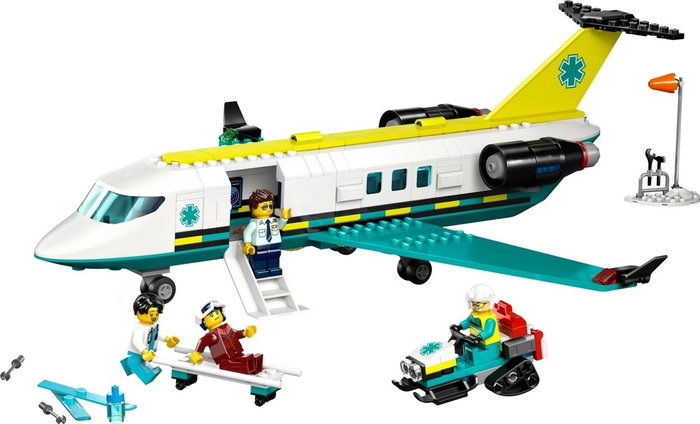 LEGO City Ambulancia Aérea de Emergencia 60465
