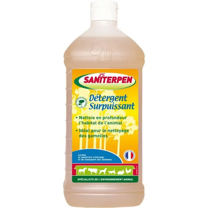 Saniterpen Detergente de Alto Rendimiento - Limpiador Manual o Alta Presión - Para el Hogar - 1 L Saniterpen Detergente de Alto Rendimiento - Limpiador Manual o Alta Presión - Para el Hogar - 1 L