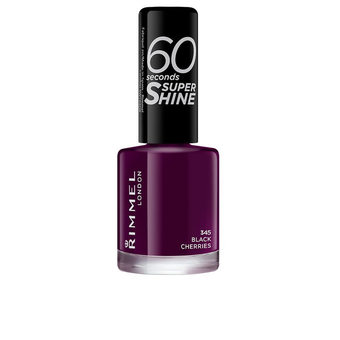 Rimmel London 60 Seconds Super Shine Esmalte de Uñas 345-black cherries Rimmel London 60 Seconds Super Shine Esmalte de Uñas 345-black cherries