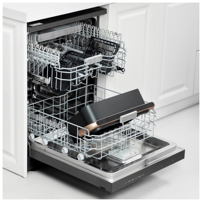 Cosori Twinfry Chef Edition Freidora sin aceite 10 L Gris oscuro y Oro rosa