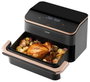 Cosori Twinfry Chef Edition Freidora sin aceite 10 L Gris oscuro y Oro rosa