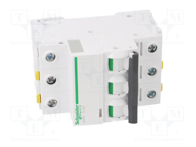 SCHNEIDER ELECTRIC Interruptor magnetotérmico ACTI9 iC60N 13A 3P Característica D