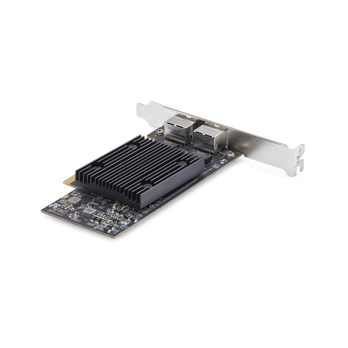 StarTech.com Tarjeta de Red Ethernet PCIe 2 Puertos RJ45 10Gb PR210B-NETWORK-CARD