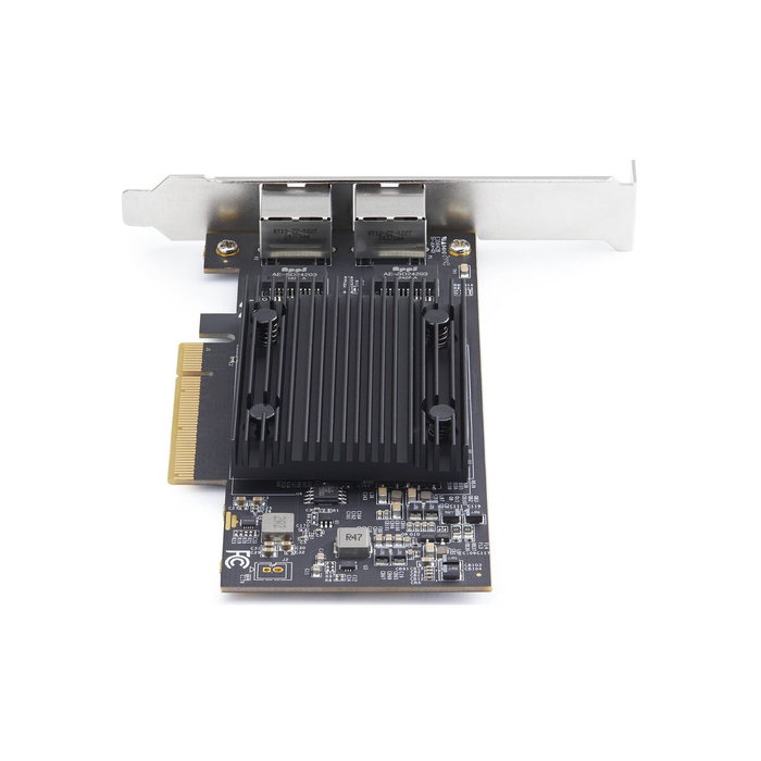 StarTech.com Tarjeta de Red Ethernet PCIe 2 Puertos RJ45 10Gb PR210B-NETWORK-CARD