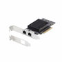 StarTech.com Tarjeta de Red Ethernet PCIe 2 Puertos RJ45 10Gb PR210B-NETWORK-CARD