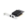 StarTech.com Tarjeta de Red Ethernet PCIe 2 Puertos RJ45 10Gb PR210B-NETWORK-CARD