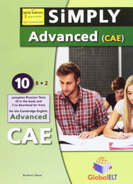GLOBAL ELT.(ANDREW BETSIS ELT) SIMPLY ADVANCED CAE 10 PRACTICE TESTS SB