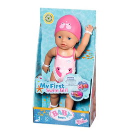MGA Baby Born Nadadora 30 cm con función de cuerda